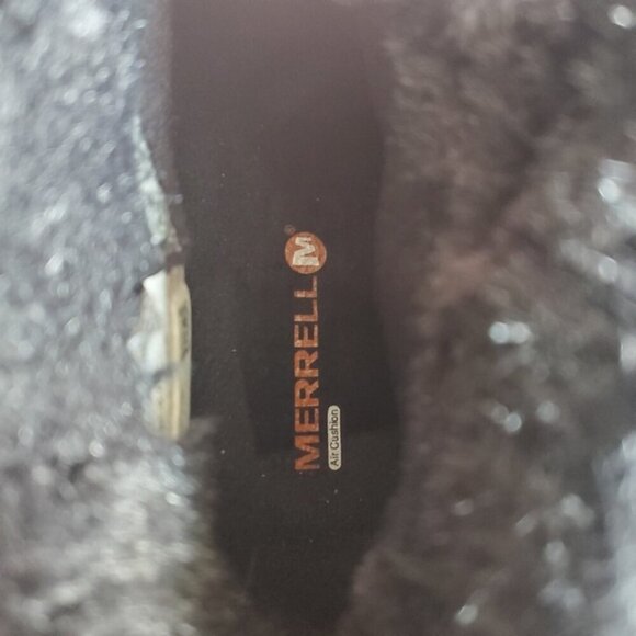 Merrell Black Aurora 6 Ice+ Winter Shoes Size 10 - Picture 8 of 14